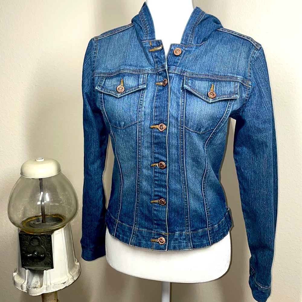 Vintage Rampage denim hoodie